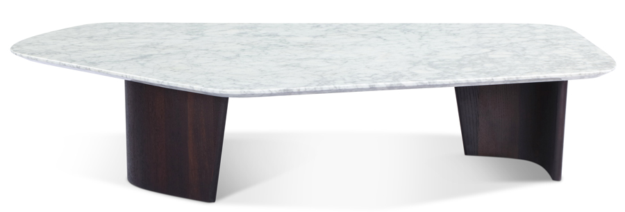 卡拉白大理石茶几